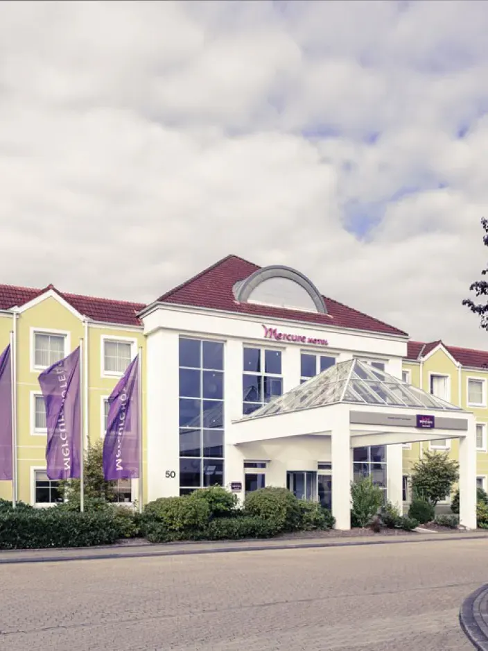 Aussenansicht des Mercure Hotels Düsseldorf Ratingen
