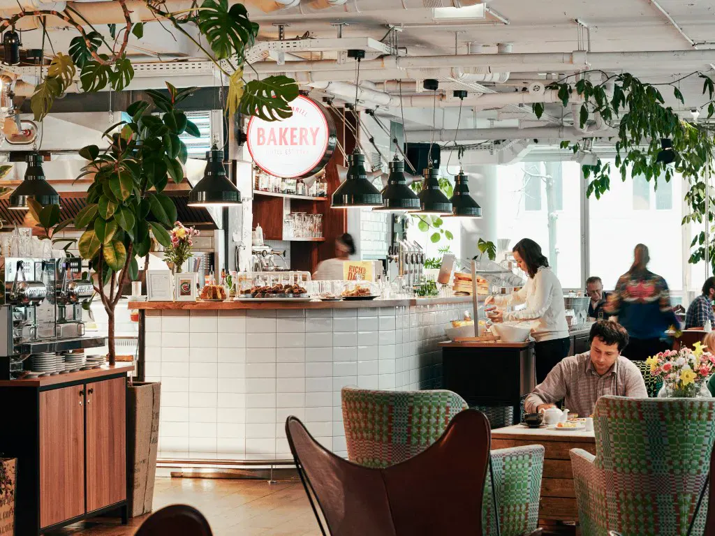 Lounge und Bar des Hotel Daniel Vienna