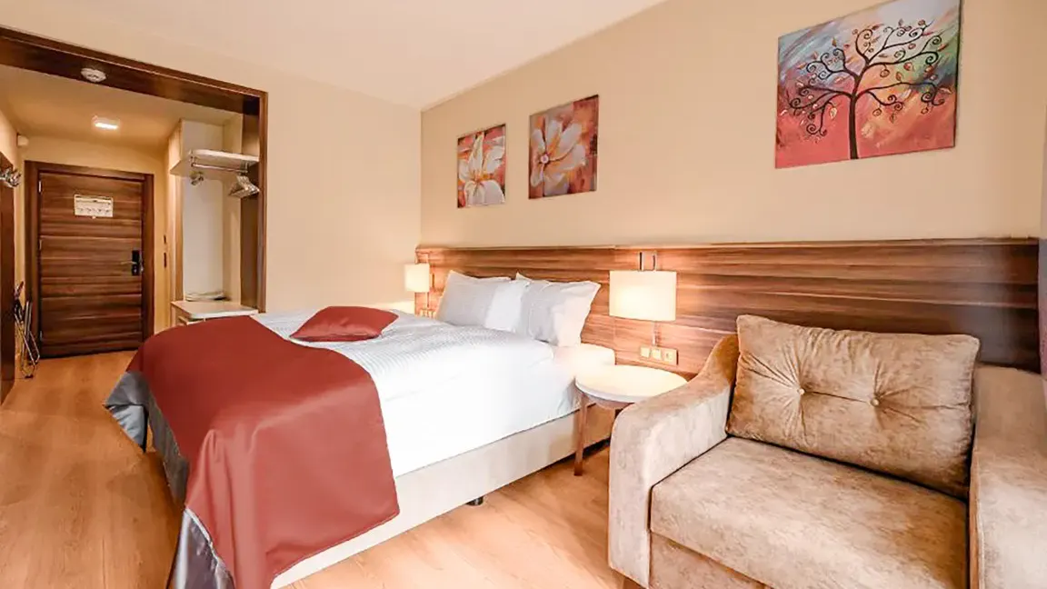 Zimmerbeispiel im Hotel Schwarzbachtal