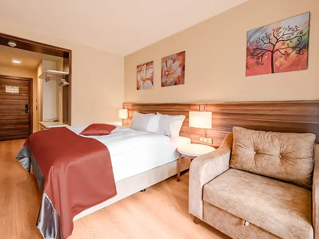 Zimmerbeispiel im Hotel Schwarzbachtal