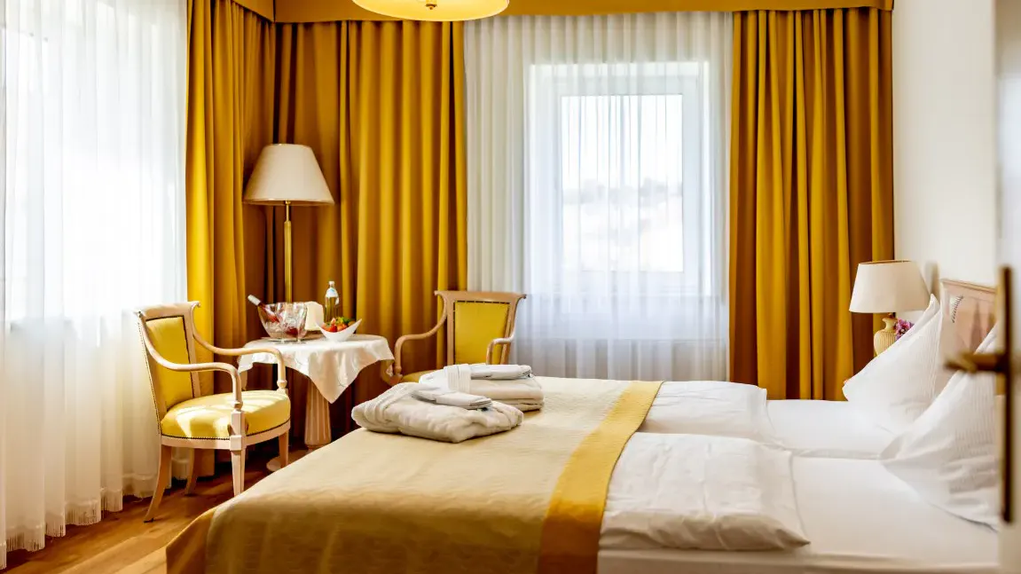 Beispiel eines Doppelzimmers im Hotel Minichmayr