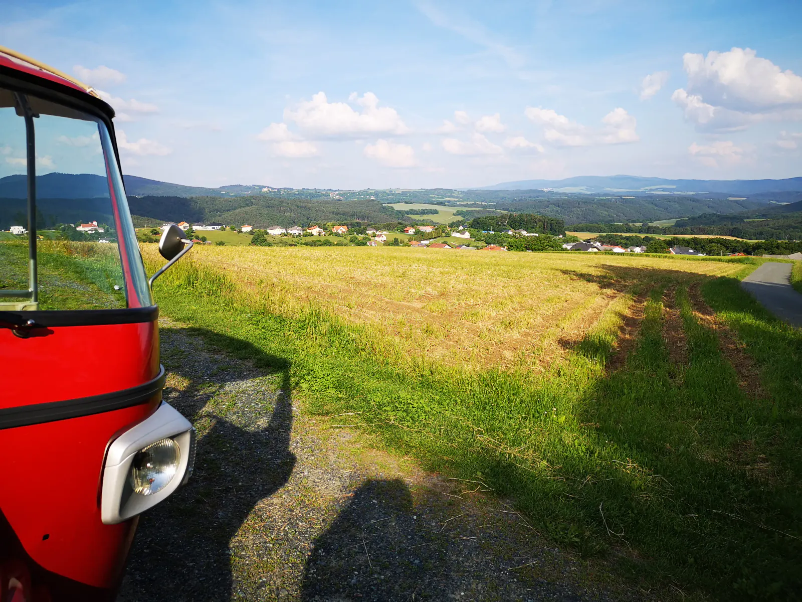 Ausblick bei Weinidylletour