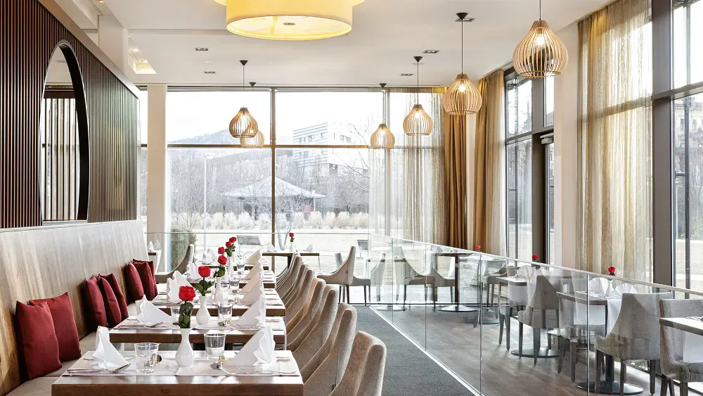 Restaurant im Asia Hotel und Spa Leoben