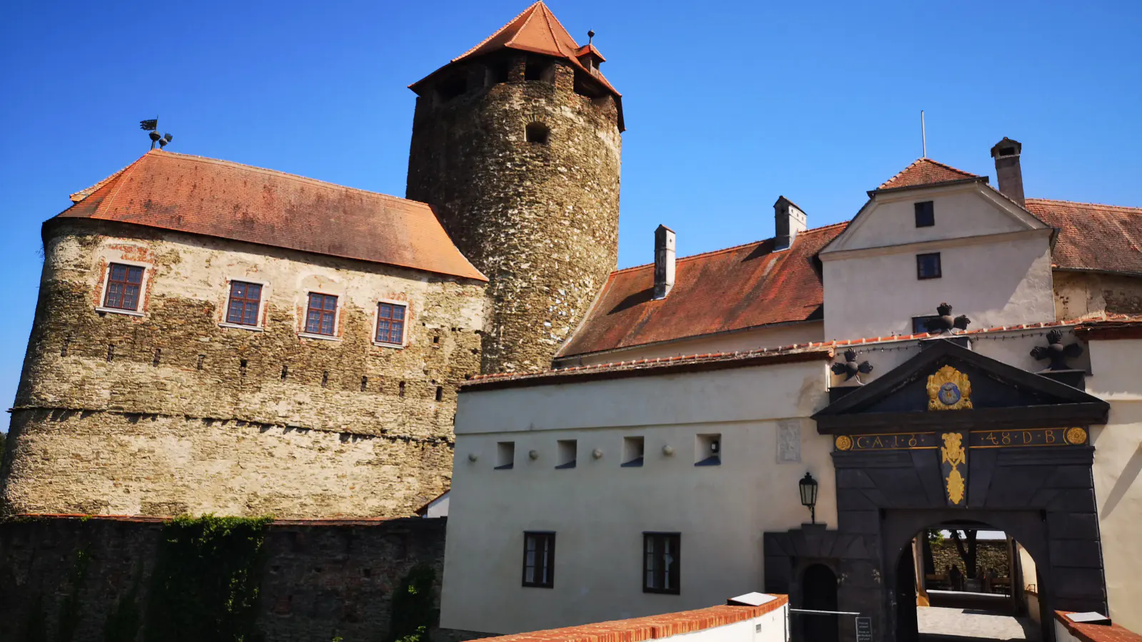 Burg Schlaining Haupteingang Brücke