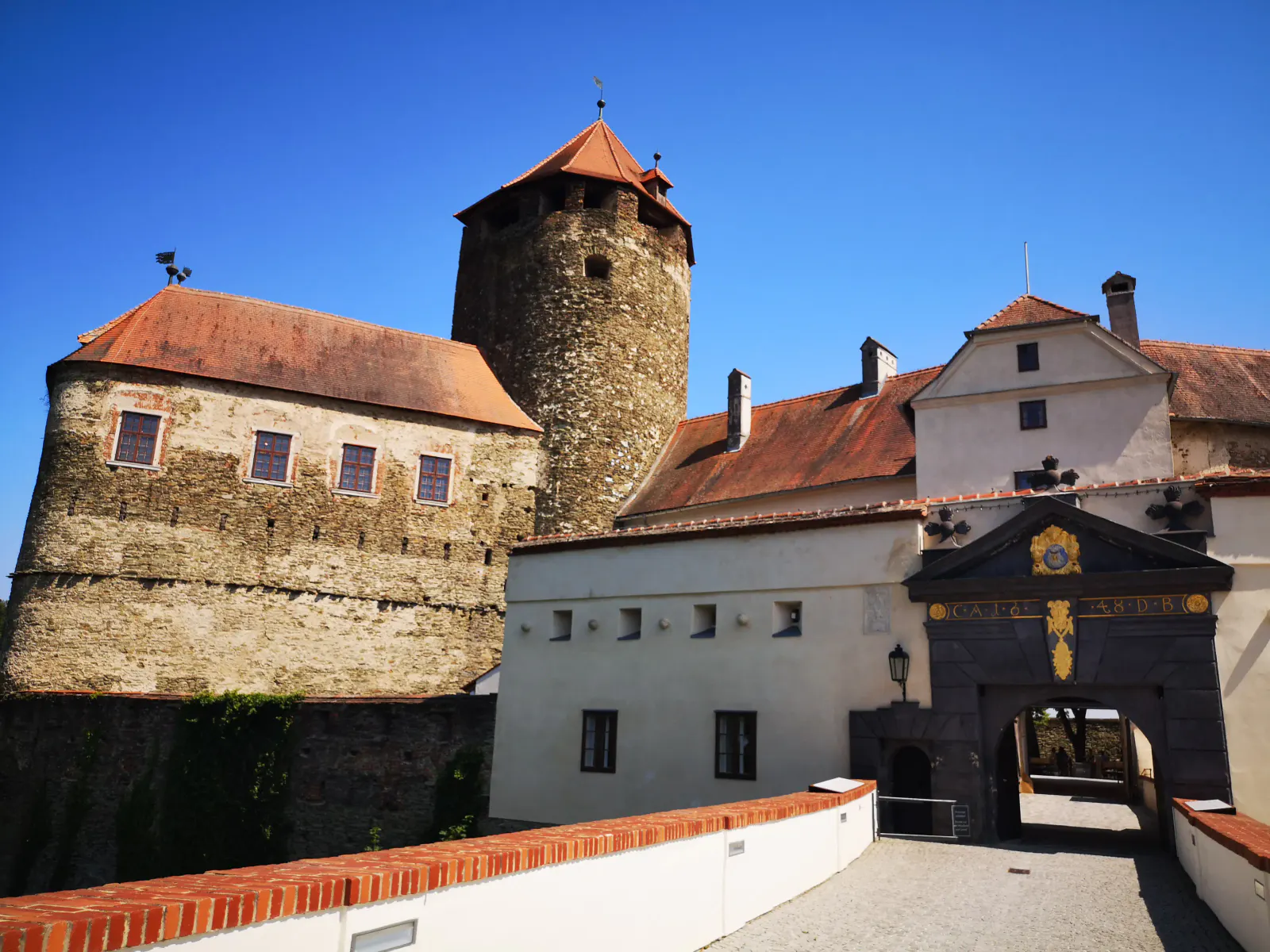 Burg Schlaining Haupteingang Brücke