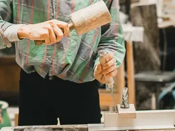 Holzverbindung Ausstemmen