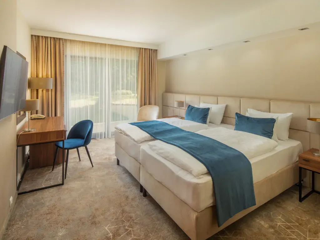 Beispiel eines Doppelzimmers im Hotel Fagus in Sopron
