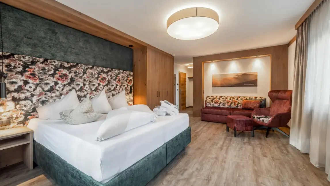Biespiel eines Doppelzimmers Komfort im Hotel Kohlerhof
