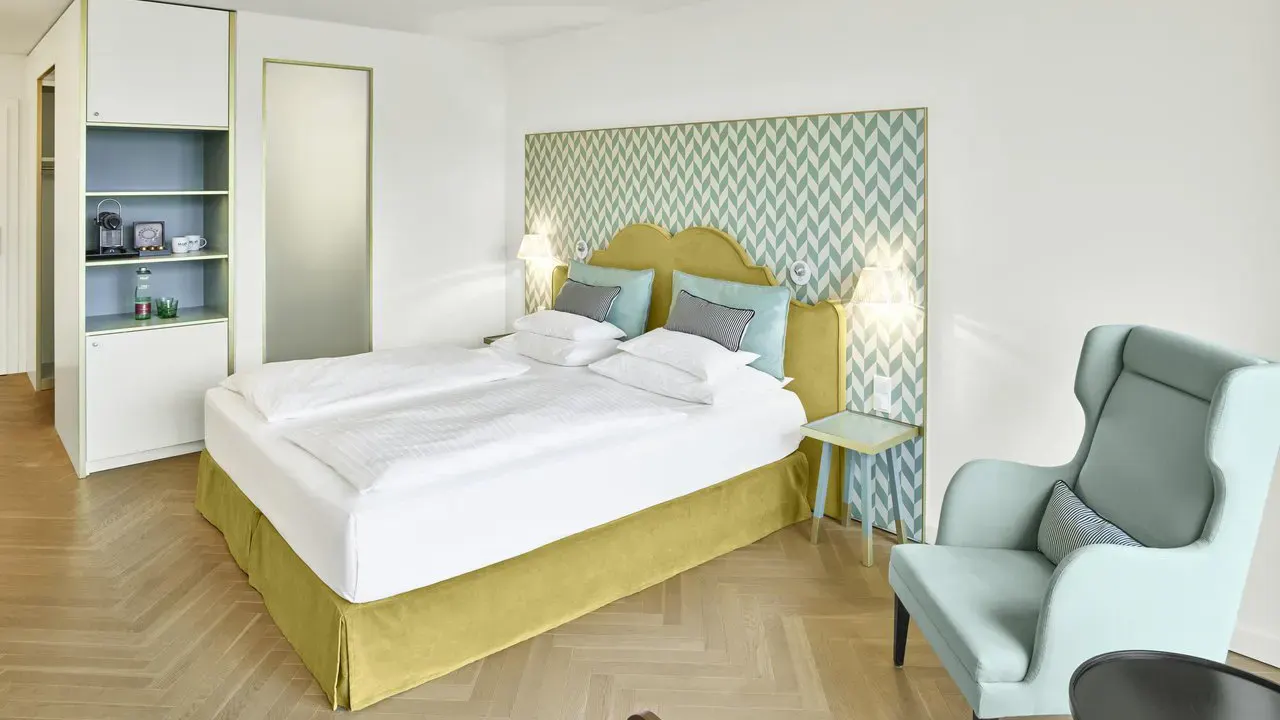 Beispiel eines Doppelzimmers im Maxx by Steigenberger Hotel Wien
