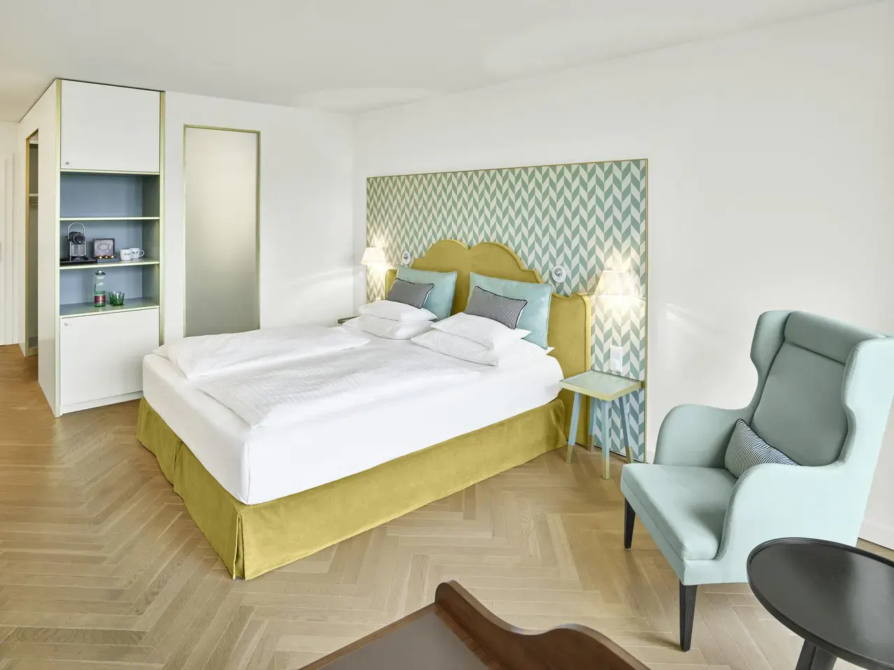 Beispiel eines Doppelzimmers im Maxx by Steigenberger Hotel Wien