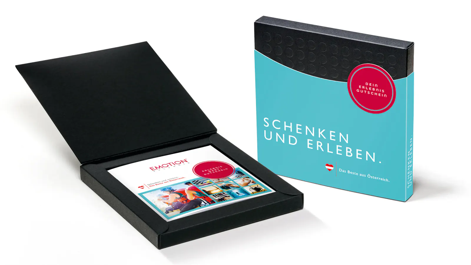 EMOTION Erlebnis Wertgutschein Box